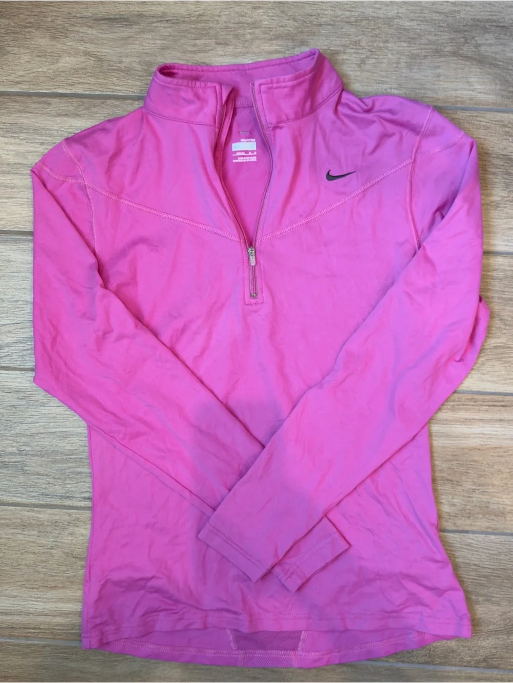 Nike Women's Pink Quarter-Zip
